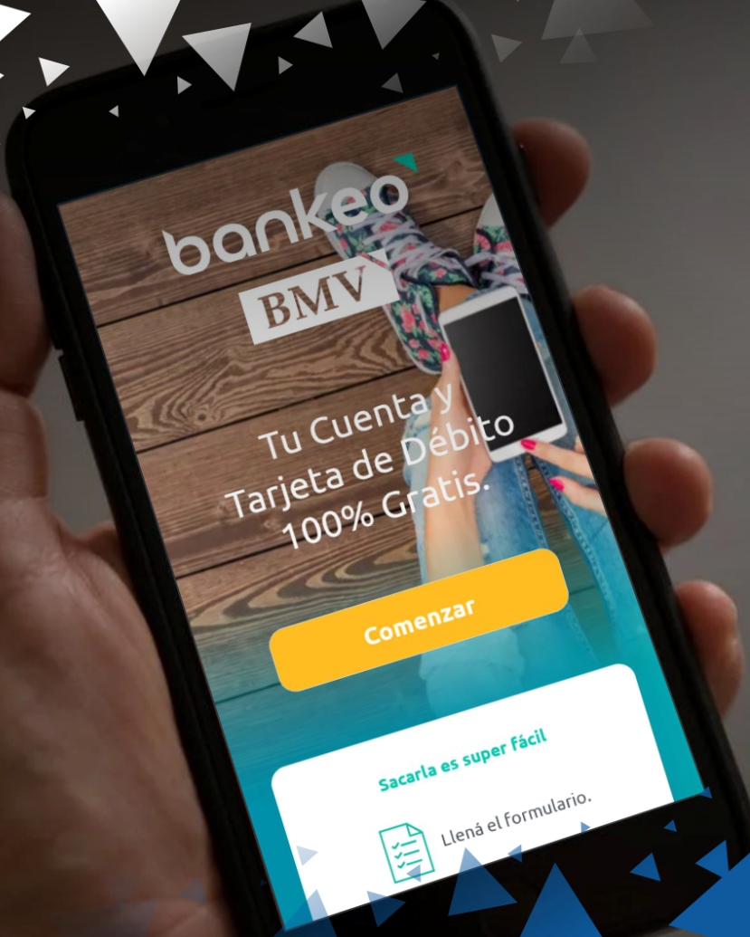 Tu caja de ahorro 100% online -  Sin costo 