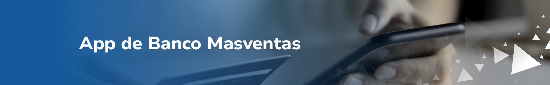 App de Banco Masventas