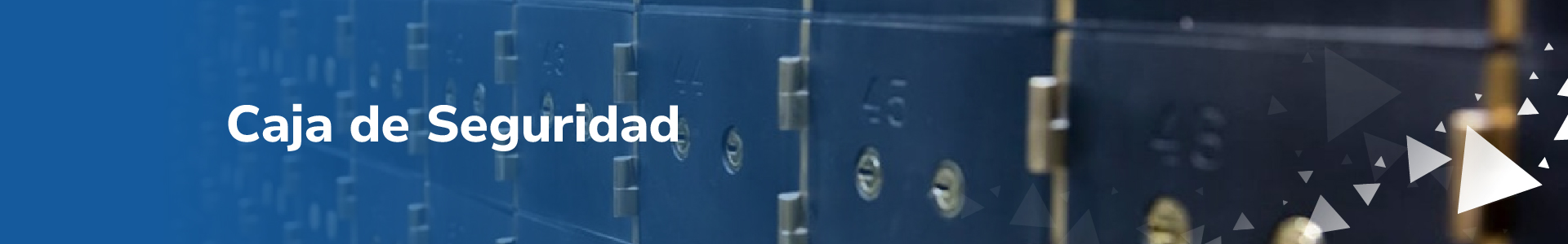 Cajas de Seguridad