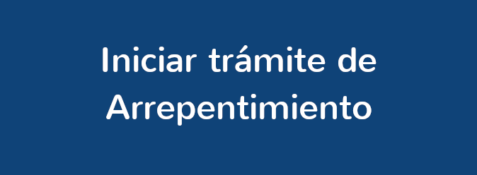 Iniciar Trámite de Arrepentimiento